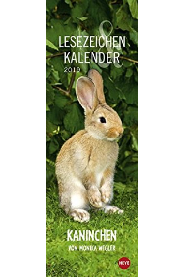 Kaninchen 2019 Lesezeichen & Kalender