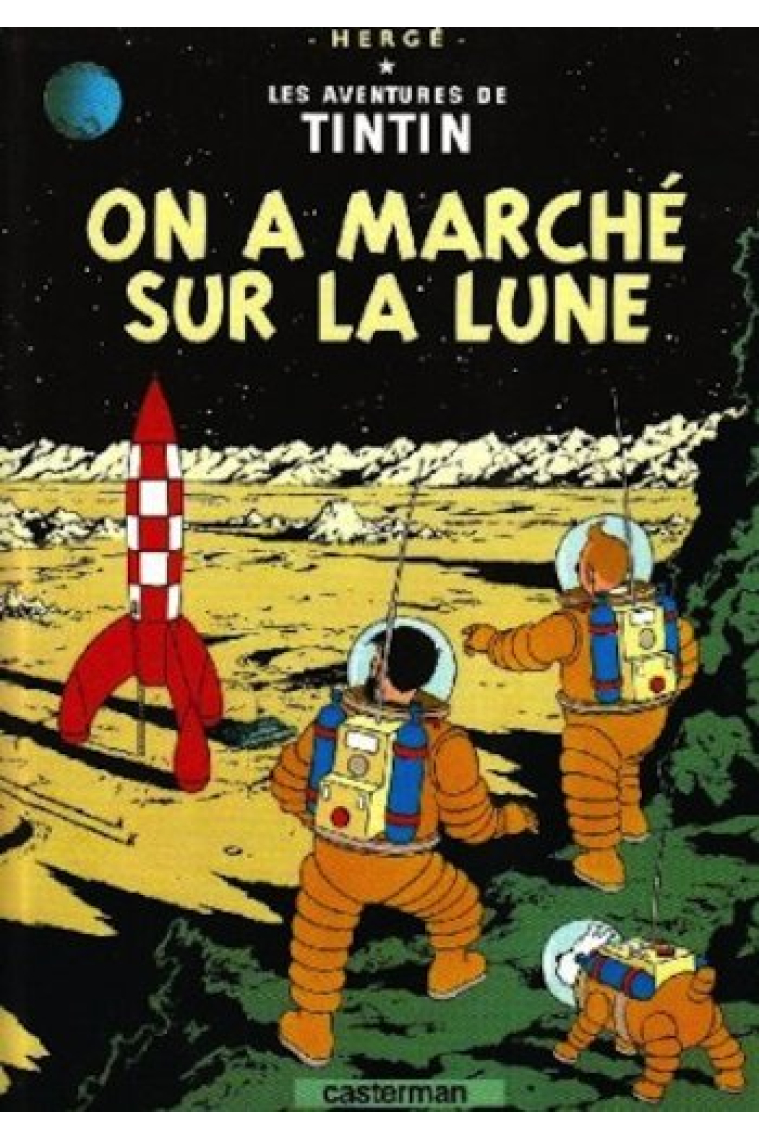 On a marche sur la lune - les petits formats couleurs - t17 (Les Adventures de Tintin)