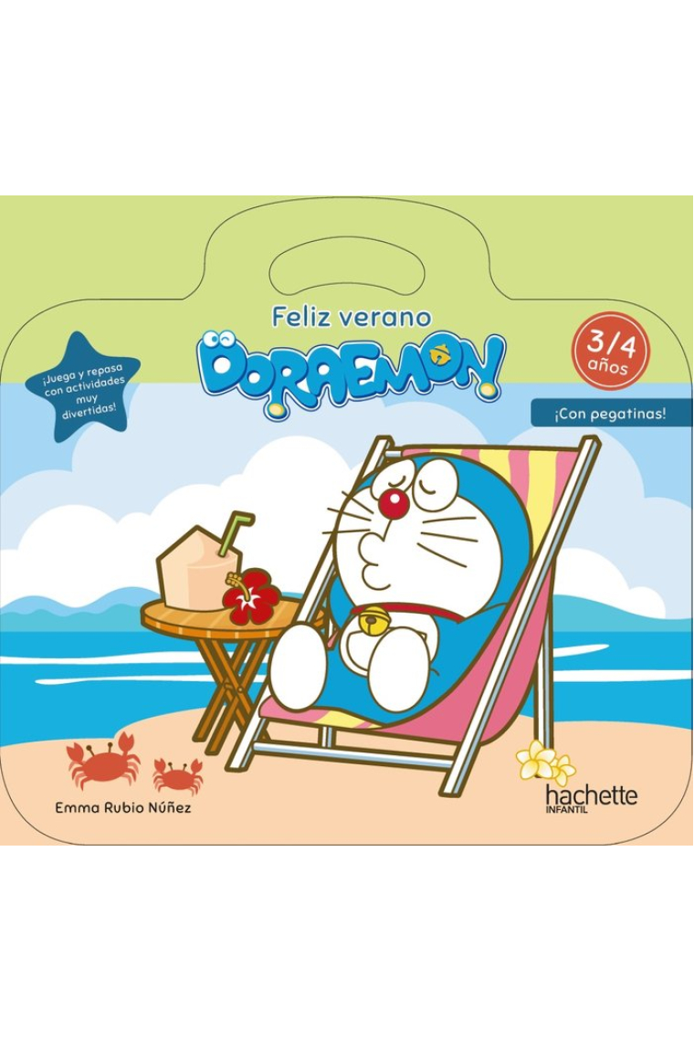 Feliz verano Doraemon 3-4 años