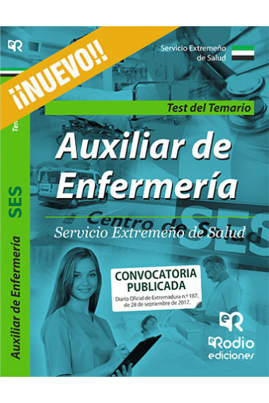 AUXILIAR DE ENFERMERIA DEL SERVICIO EXTREMEÑO DE SALUD. TEST