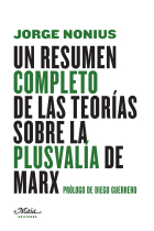 Un resumen completo de las teorías sobre la plusvalía de Marx