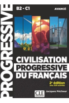 Civilisation progressive du français - Niveau avancé (B2/C1) - Livre + CD + Livre-web - 2ème édition