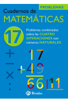 17 Problemas combinados sobre las cuatro operaciones con números naturales