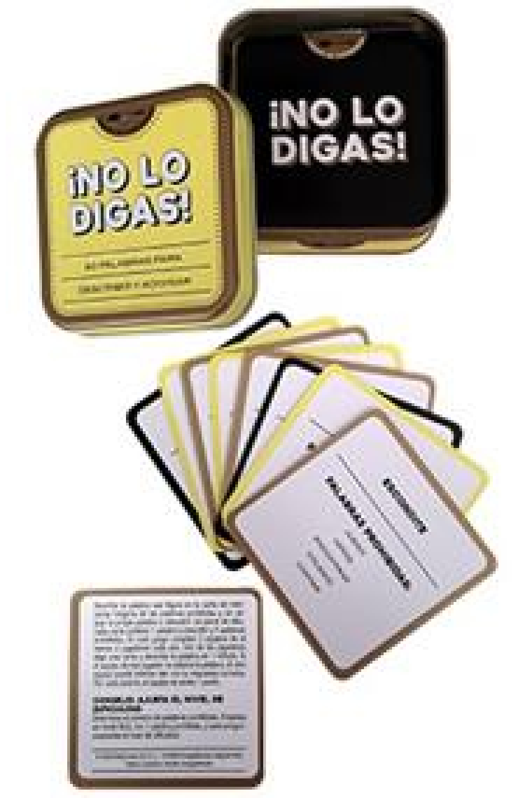 Juegos de sobremesa - ¡No lo digas! (50 palabras para describir e imaginar)