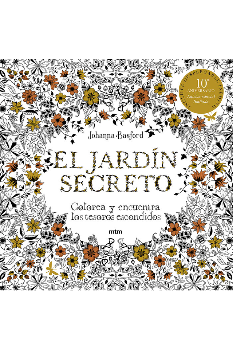 EL JARDIN SECRETO EDICION ESPECIAL LIMITADA DÇ¸CIMO ANIVE