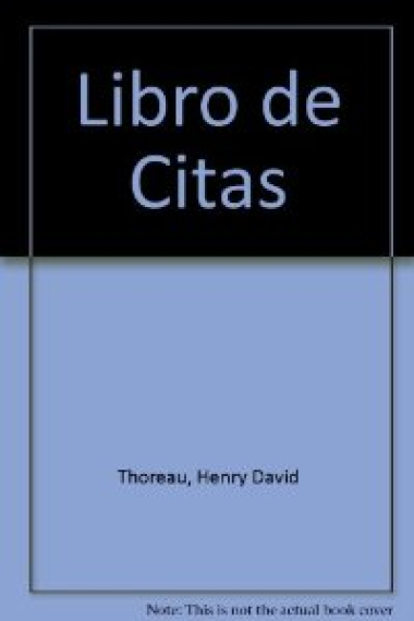 Libro de citas