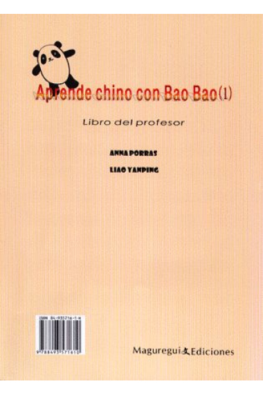 Aprende Chiho con Bao Bao 2 libro de profesor