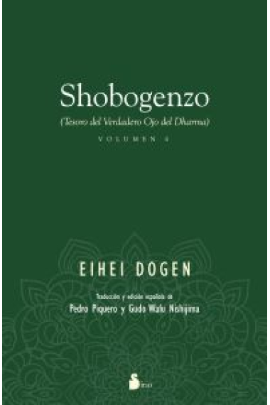 Shobogenzo (Tesoro del verdadero ojo del Dharma). vol. 4