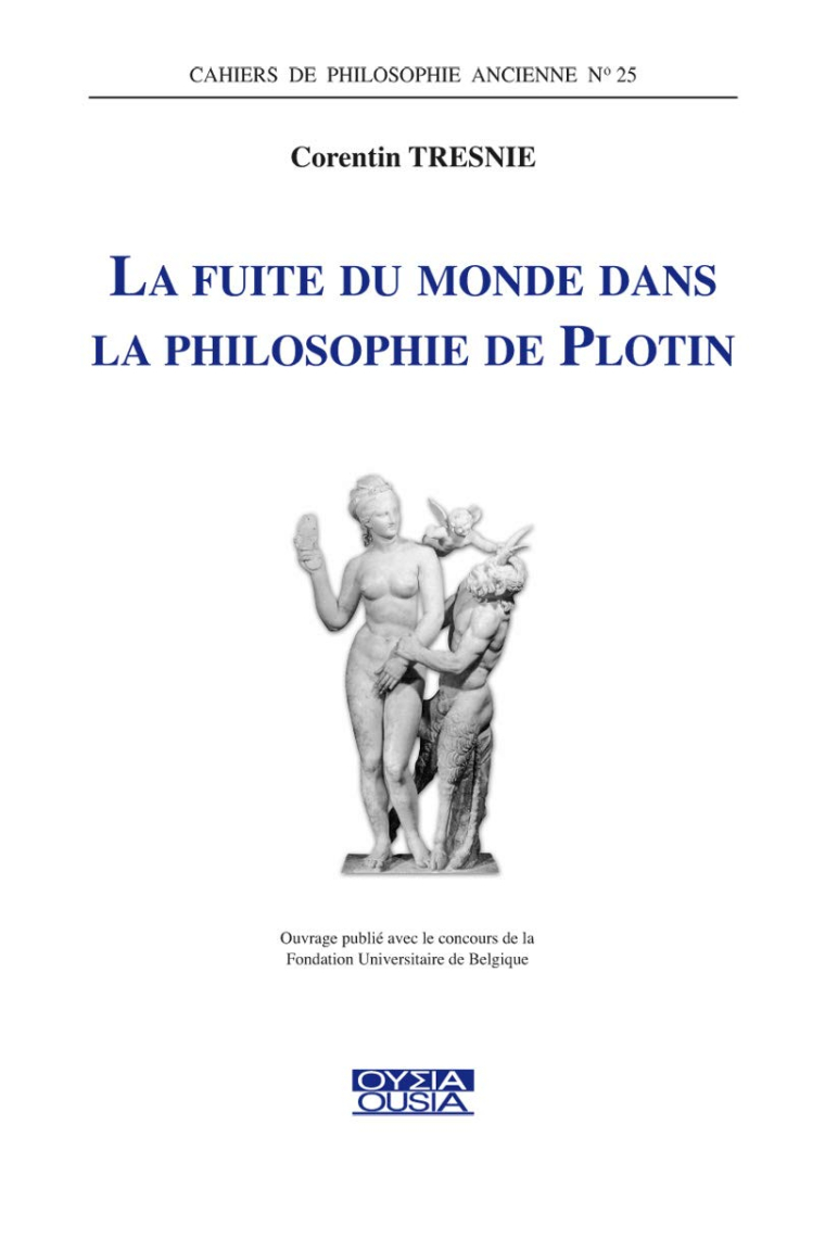 La fuite du monde dans la philosophie de Plotin