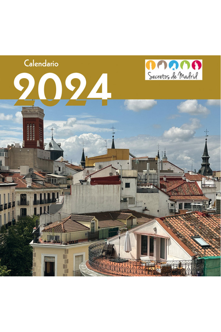 CALENDARIO 2024 SECRETOS DE MADRID