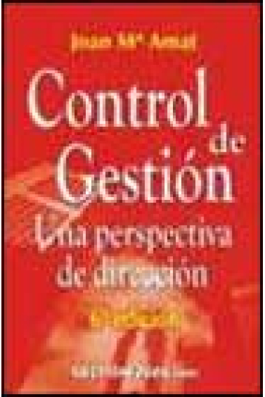 Control de gestion.Una perspectiva de dirección