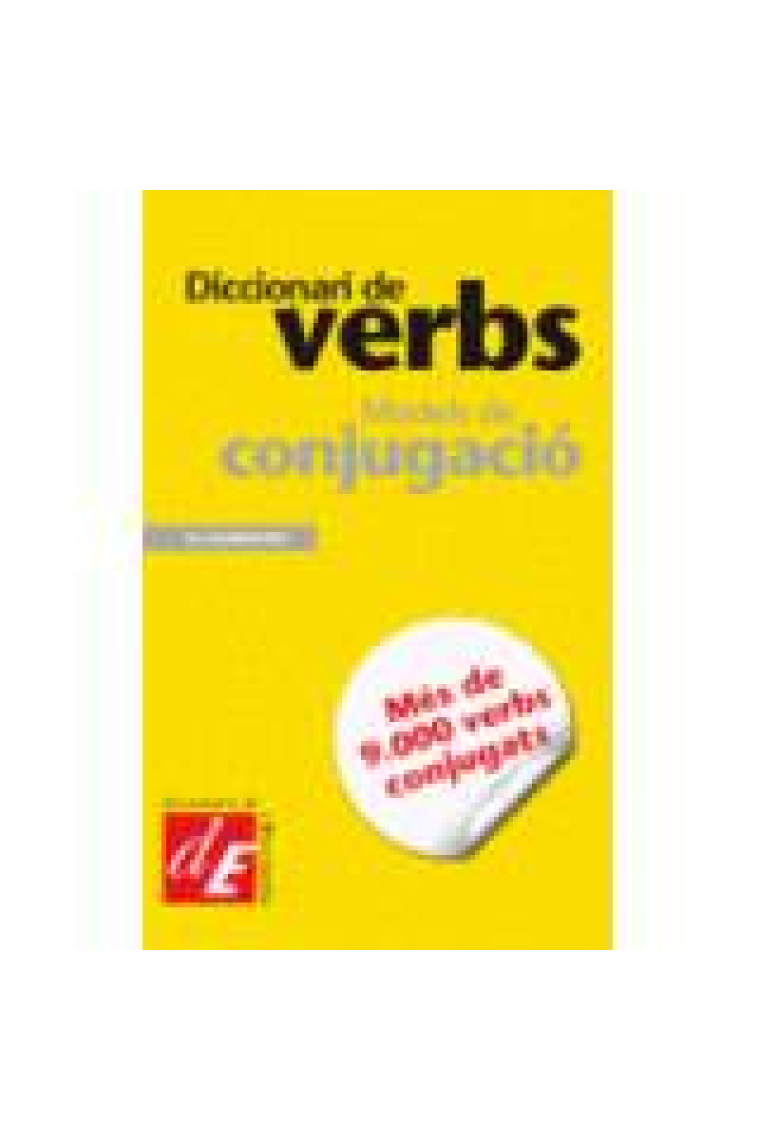 Diccionari de verbs : models de conjugació