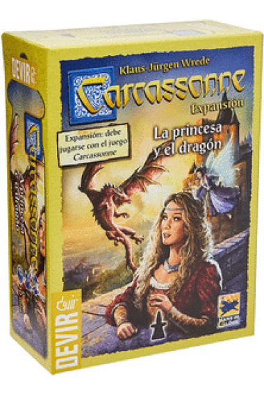 CARCASSONNE EXPANSION: LA PRINCESA Y EL DRAGON