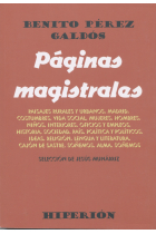 Páginas magistrales (Selección de textos escogidos de las Novelas Españolas Contemporáneas)