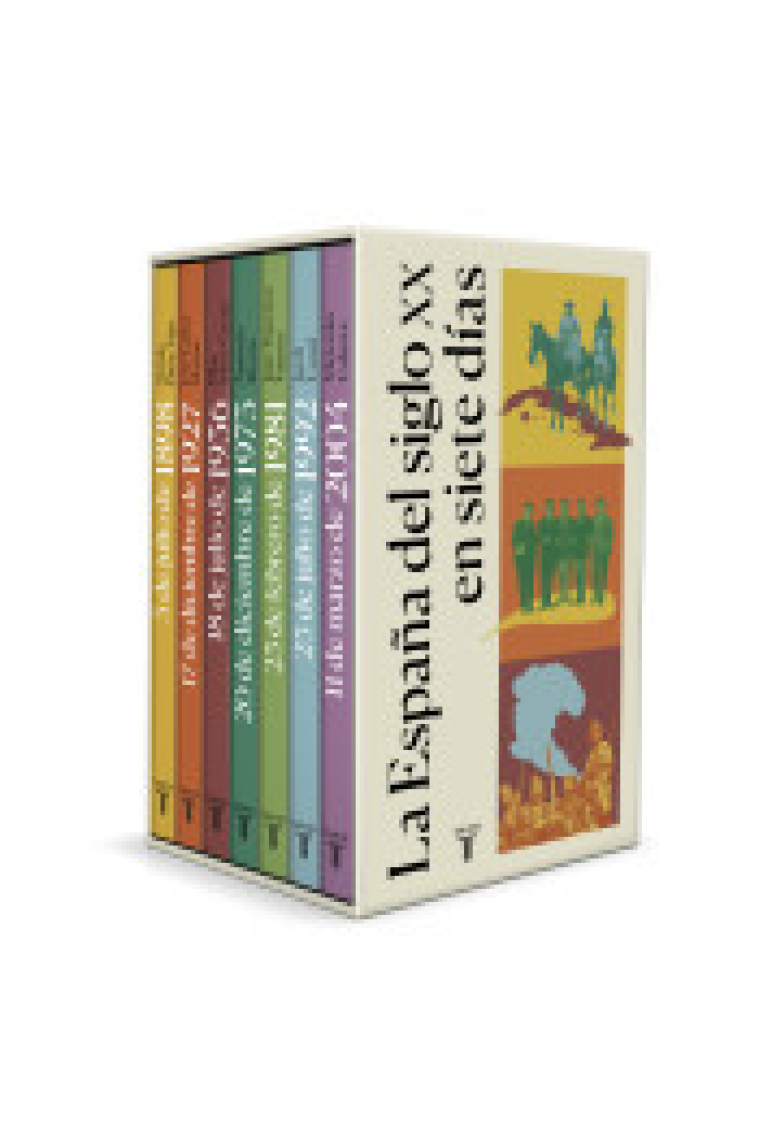 La España del siglo XX en siete días  (Estuche 7 Vols.)
