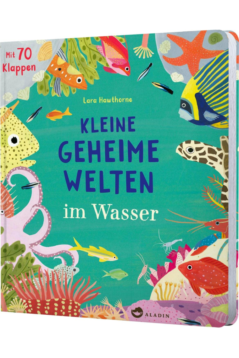 Kleine geheime Welten im Wasser: Mit über 70 Klappen für junge Natur-Forscher*innen