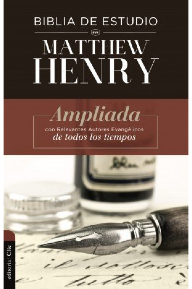 Biblia de estudio Matthew Henry (ediciùn TD)