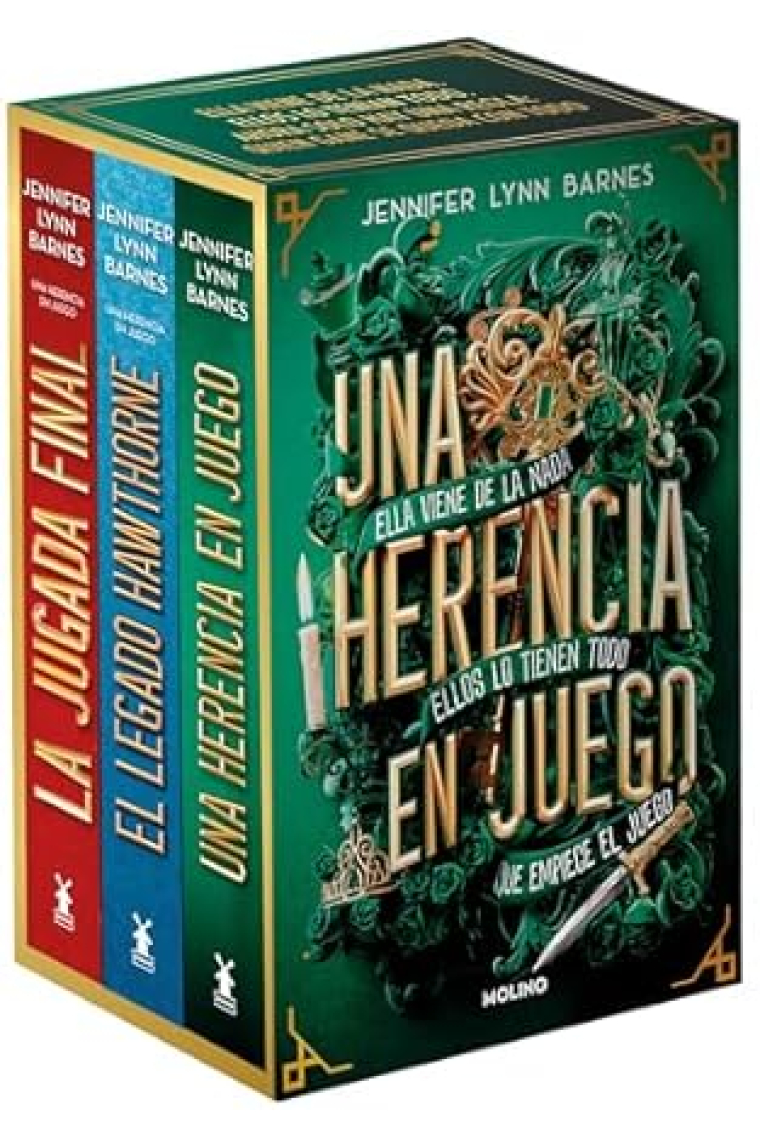 Una herencia en juego (estuche con: Una herencia en juego/ El legado Hawthorne)