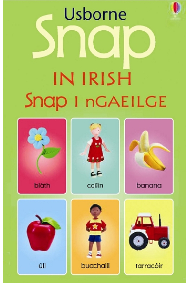 Usborne Snap in Irish Snap I nGaeilge