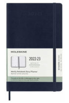 Moleskine* Agenda Semanal 18 meses Large (rústica-azul)