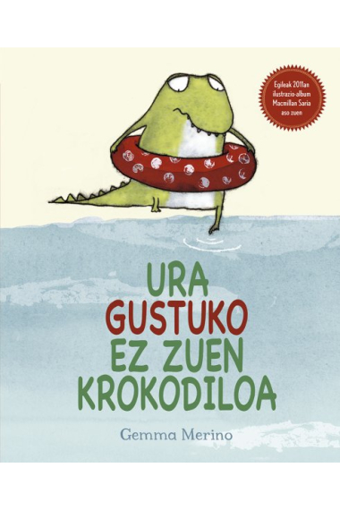 Ura gustuko ez zuen krokodiloa