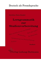 Lerngrammatik zur Studienvorbereitung: Handbuch - Deutsch als Fremdsprache