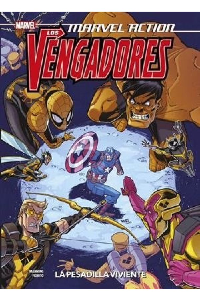 MARVEL ACTION LOS VENGADORES. THE LIVING NIGHTMARE 4