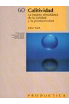Calitividad. La mejora simultánea de la calidad y la productividad
