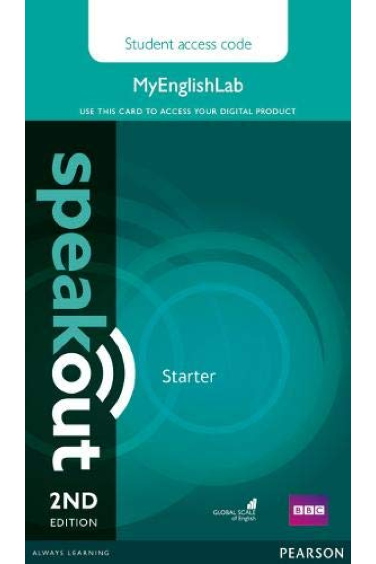 SPEAKOUT STARTER 2ND EDITION MYENGLISHLAB STUDENT ACCESS CAR