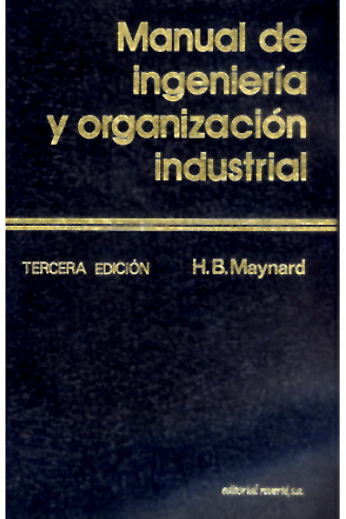 Manual de Ingeniería y organización industrial.