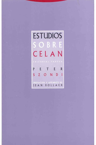 Estudios sobre Celan