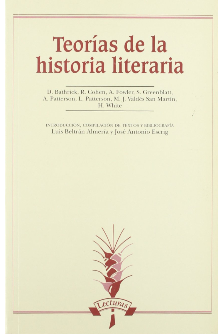 Teorías de la historia literaria