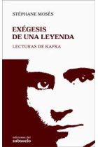 Exégesis de una leyenda: lecturas de Kafka