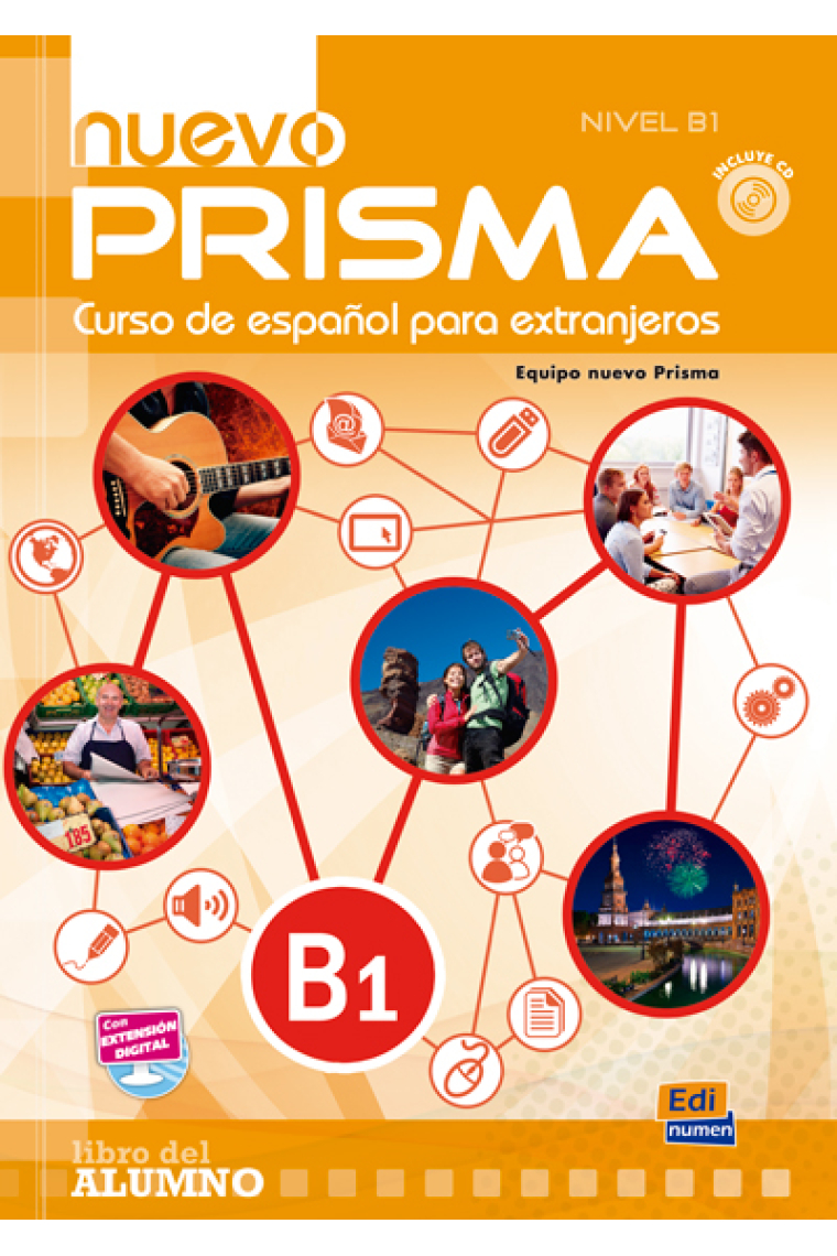 Nuevo Prisma B1. Libro del alumno más CDs