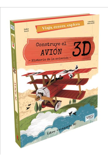 Construye el avión en 3d