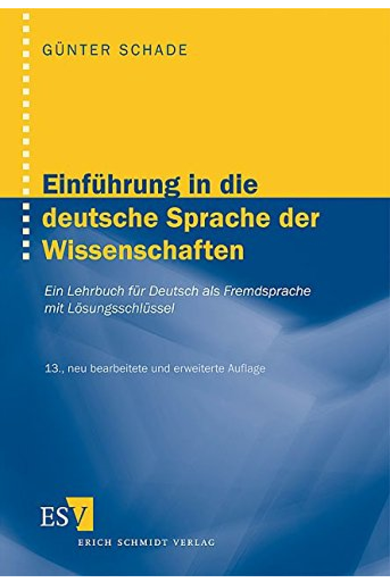 Einführung in die deutsche Sprache der Wissenschaften