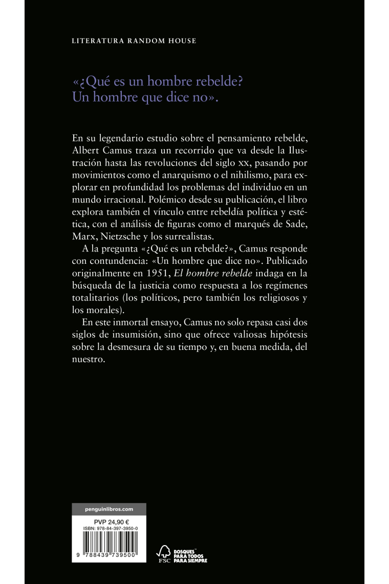 El hombre rebelde