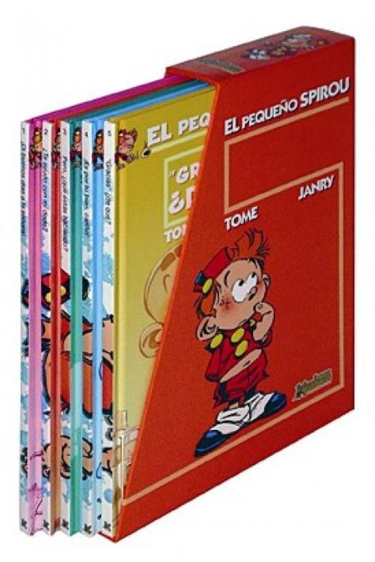 Estuche Pequeño Spirou 1 al 5