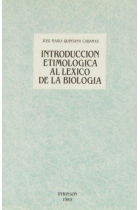 Introducción etimológica al léxico de la biología