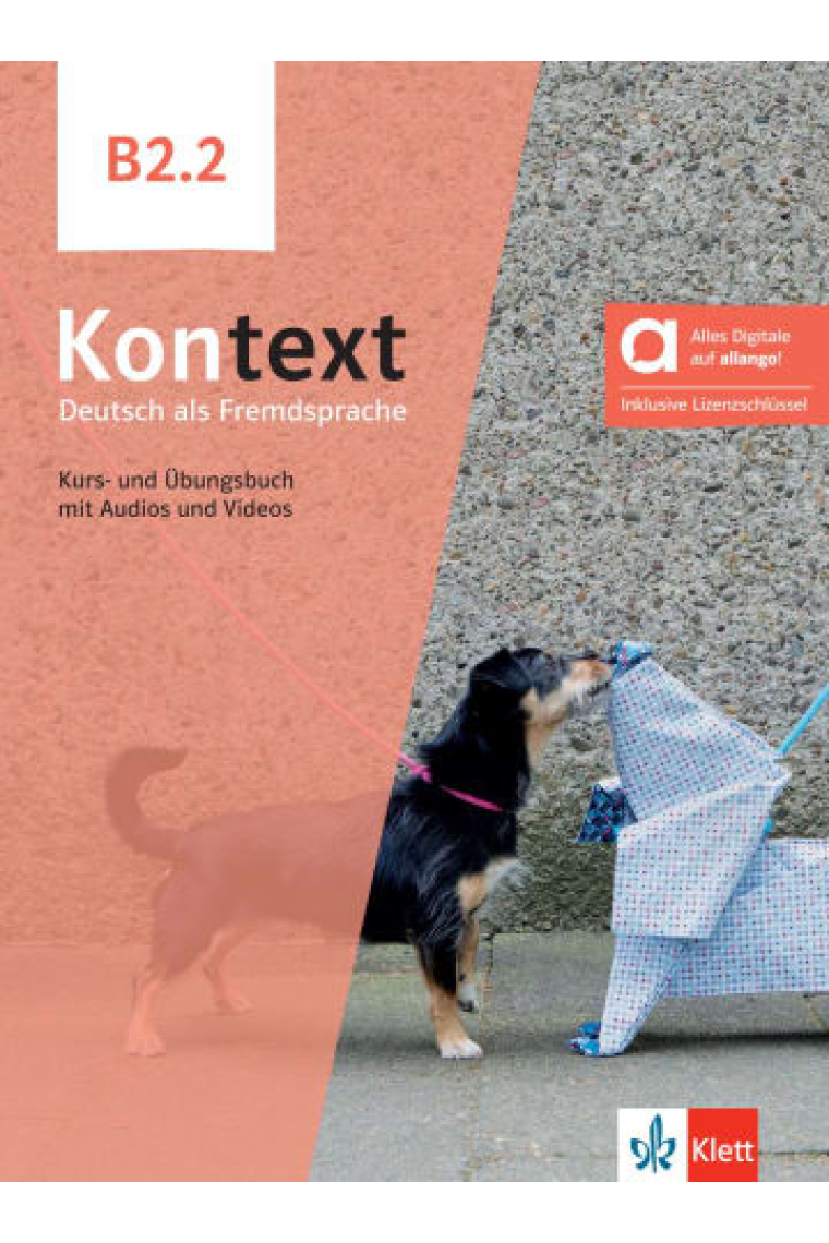 Kontext b2.2, libro del alumno y de ejercicios edicion hibrida allango