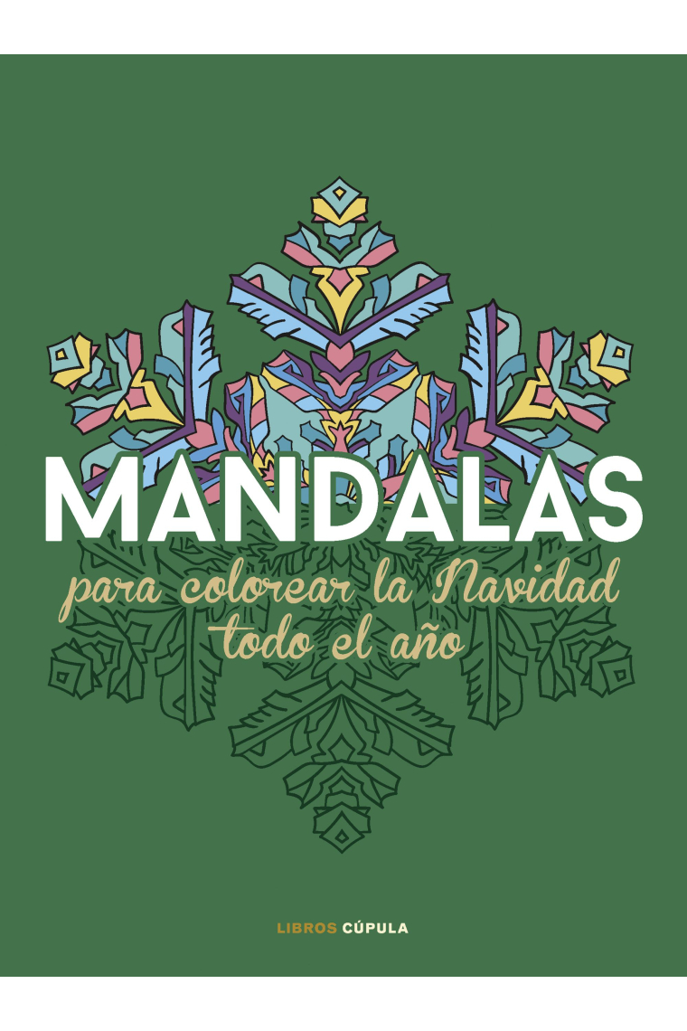 Mandalas para colorear la Navidad todo el año