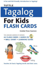 Tuttle Tagalog for kids 64 Flash Cards + Audio CD