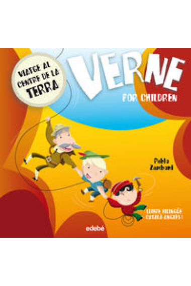 Verne for children. Viatge al centre de la terra (bilingüe català-anglès lletra lligada)