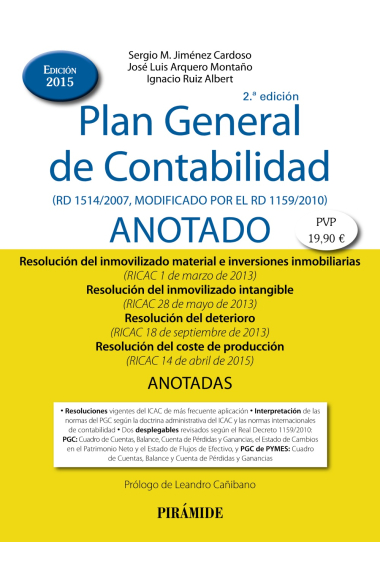 Plan general de contabilidad ( Anotado)