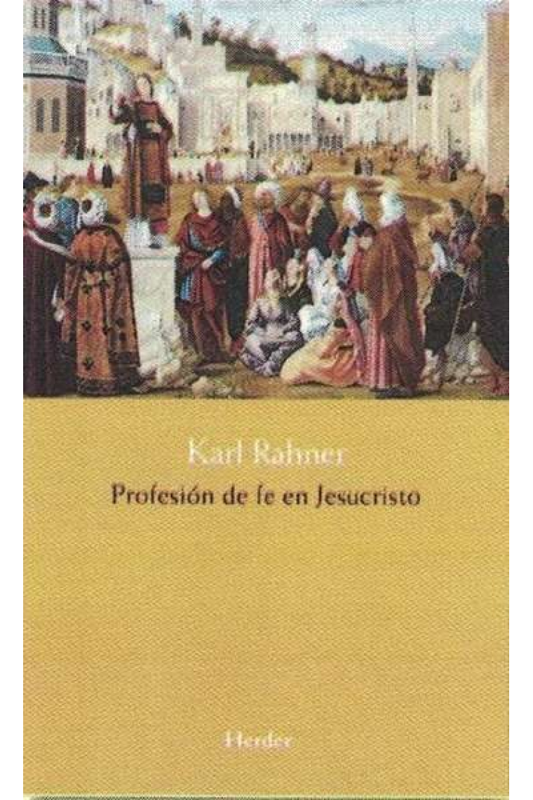 Profesión de fe en Jesucristo