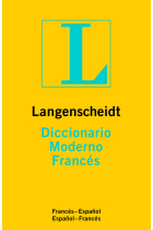 Langenscheidt Diccionario Moderno Francés: Französisch-Spanisch/Spanisch-Französisch