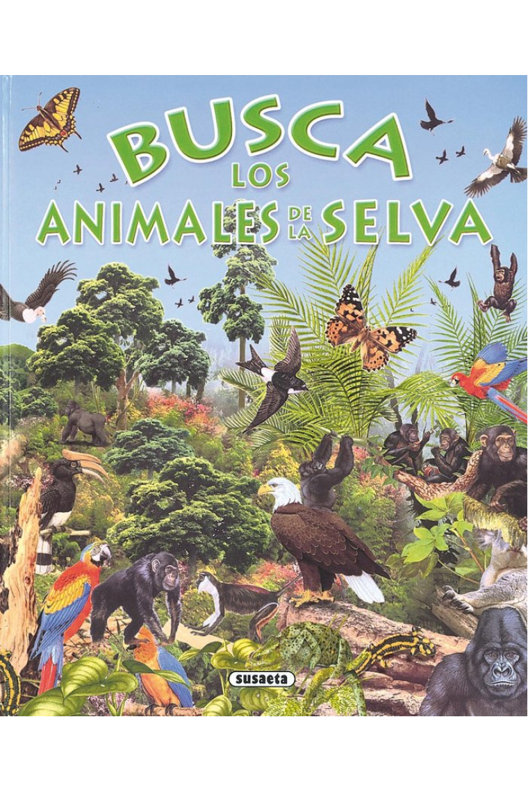 Busca los animales de la selva