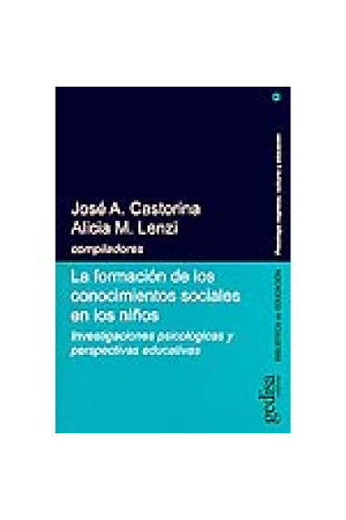 La formación de los conocimientos sociales en los niños