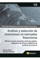 Análisis y selección de inversiones en mercados financieros