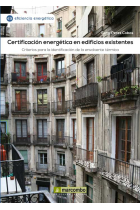 Certificación energética en edificios existentes